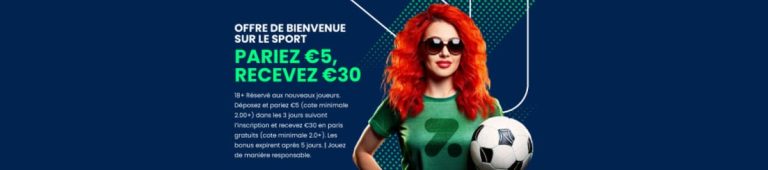Zinkra Casino bonus bienvenue sport